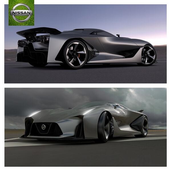 Nissauto's tweet photo. A #Nissan apresentou nessa semana o Nissan Concept Vision 2020, super esportivo virtual criado especialmente para... http://t.co/XWC12jaEMB