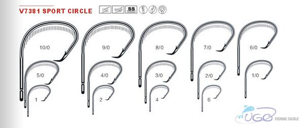 UGOFishing's tweet photo. Fine Quality High Carbon V7381 Sport Circle Hook Wholesale. Minimum Quantity 100pcs, Free samples available. Contact http://t.co/JB5gsA8bi6
