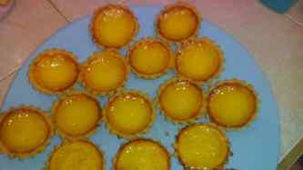 Egg tart / pai susu lekker ;)