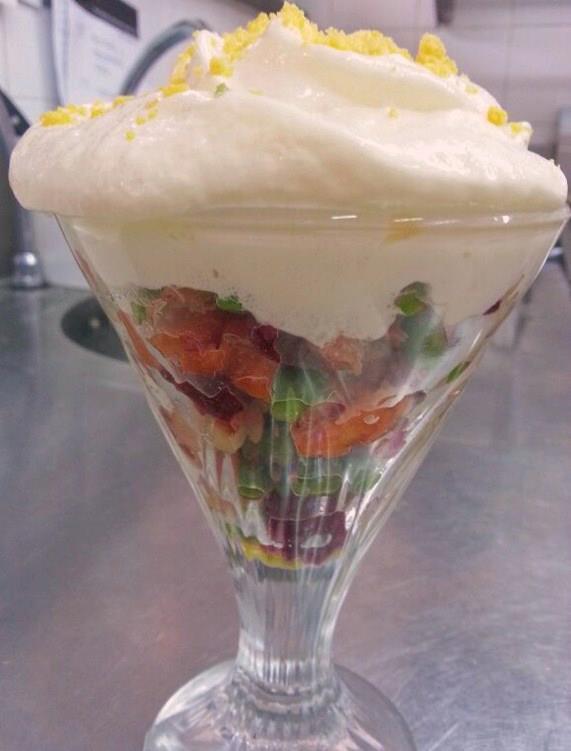 Copa de ensaladilla rusa / Cup of potato salad. #ibiza