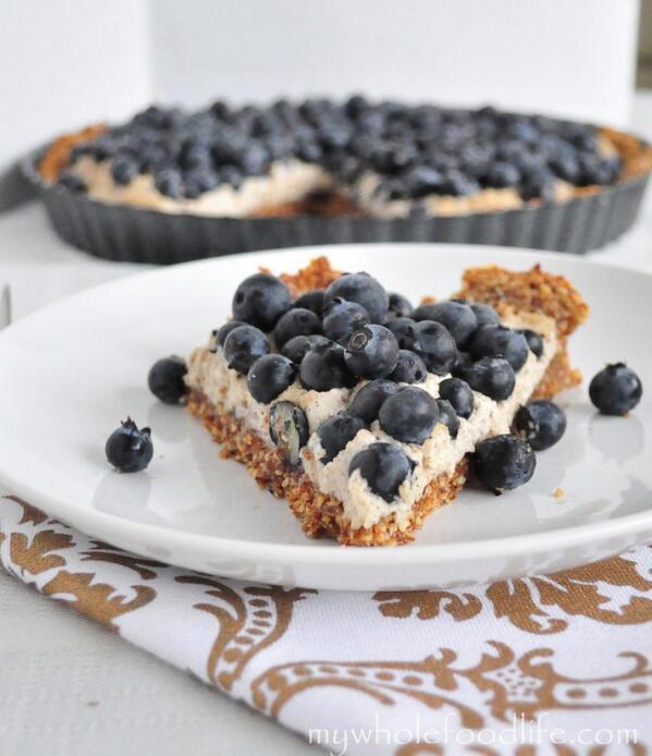 MostYummyToday's tweet photo. This lovely Blueberry Tart #glutenfree, #grainfree  and #vegan. :) #yummy #breakfast #dessert
via @MyWholeFoodLife http://t.co/E9p1aCkIUv