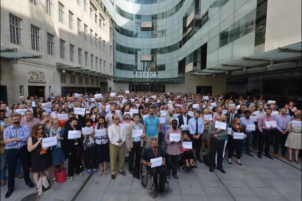 Mark Urban (@markurban01) on Twitter photo Big BBC turnout in support of colleagues jailed in Egypt RT <a href="/AndrRoy/">andrew roy</a> #FreeAJStaff #Journalismisnotacrime Big BBC turnout in support of colleagues jailed in Egypt RT <a href="/AndrRoy/">andrew roy</a> #FreeAJStaff #Journalismisnotacrime