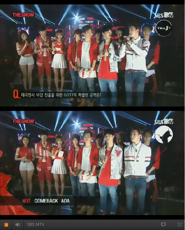 اداءات العديد من الفرق التي شاركت في حلقة خاصة من برنامج SBS MTV The Show يوم 24 يونيو Bq4oiJkCMAAdMTz