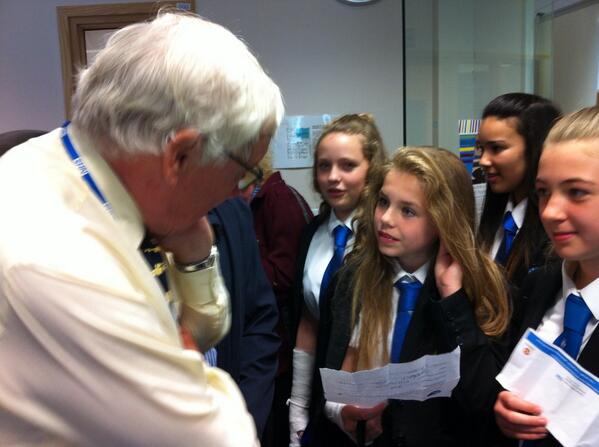 MHAHealth's tweet photo. Students asking Mr Mount questions- the chief executive of CMFT http://t.co/pZv55WLtHJ