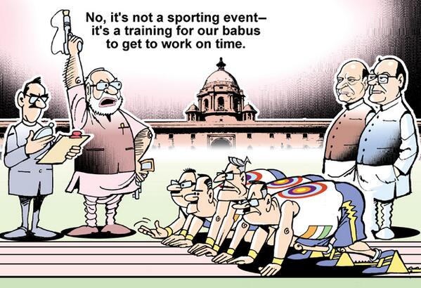 bk_chudasama's tweet image. RT@timesofindia: Today&apos;s cartoon by Ninan ;-)