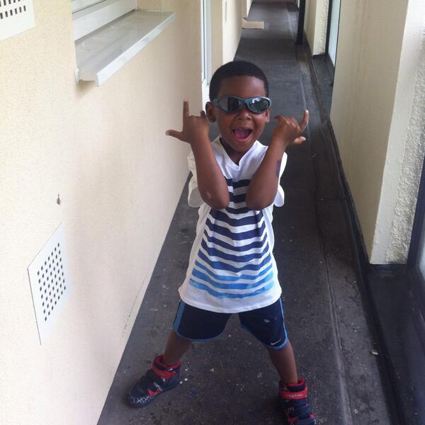 ladyclairice's tweet image. My 1 son with his spidey moves😄💋💋