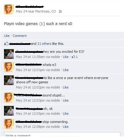 jamiehawj's tweet image. LOL dufuq? Good morning, guys! #SuchANerd #OhEmGeeVideoGames #WhatsE3