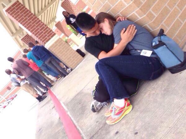 NOGOODQ's tweet photo. "BABE YOURE NOT UGLY, DONT WORRY ILL SHOOT UP THE SCHOOL LATER" http://t.co/gQlhAdE52k