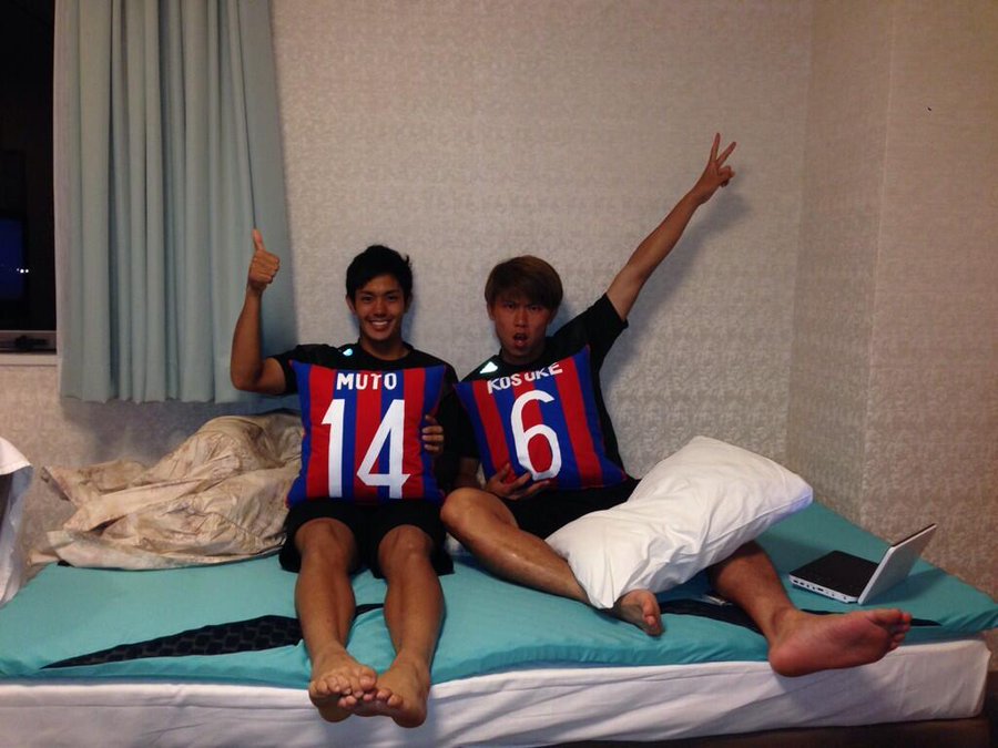 武藤嘉紀と太田宏介ってどんだけ仲良しなんでしょう Shooty