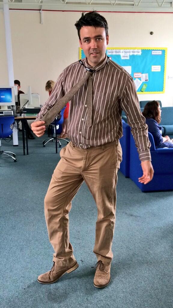JWS_PE_Faculty's tweet photo. Breaking News! 'Mr Taylor has secured the 'Star Role' in the new film '50 Shades of Beige' http://t.co/NKJo4LtIhb