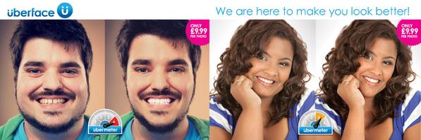 uberface's tweet image. Hello world, we are überface. überface makes your photos better, cleaner, fresher, neater, hotter  more professional.