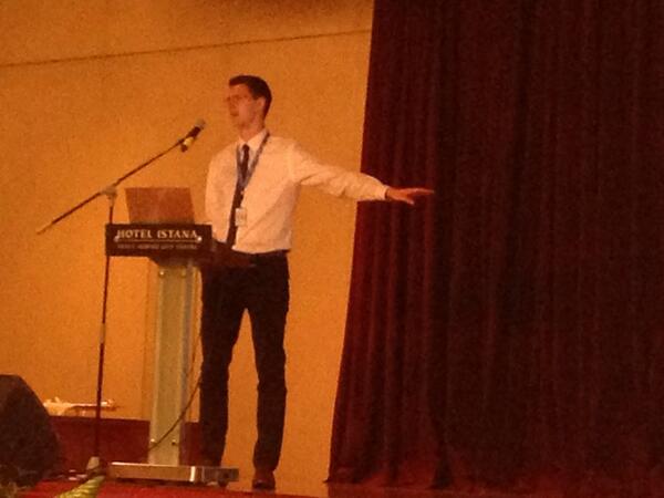 IWFM_Linda's tweet image. A #risingfm from #LJMU extolling the value of #fmqualifications at conference in Malaysia