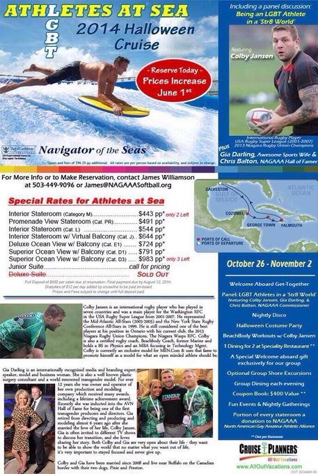 #AthletesAtSea  so excited for our meet and greet and also to meet all of you  much love sweets xoxo<a href="/tag/athletesatsea"class="tags">#AthletesAtSea</a>