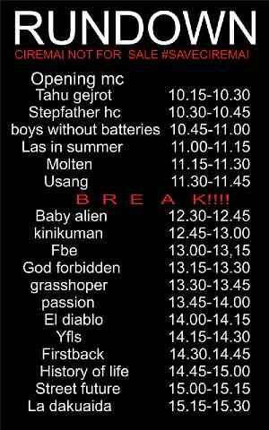 heyhoo jangan lupa hari ini #ciremainotforsale! at bintang music studio htm 2k aja , sampai jumpa yaaa :)