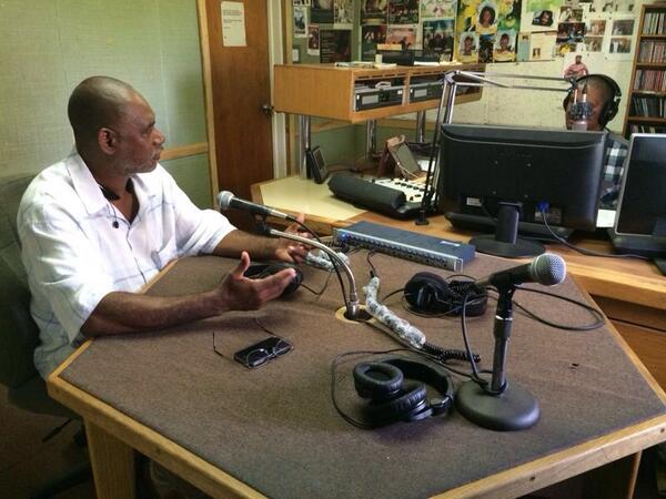 BasilRoper's tweet image. Hon Premier Rueben T Meade of Montserrat on 'the breakfast show'