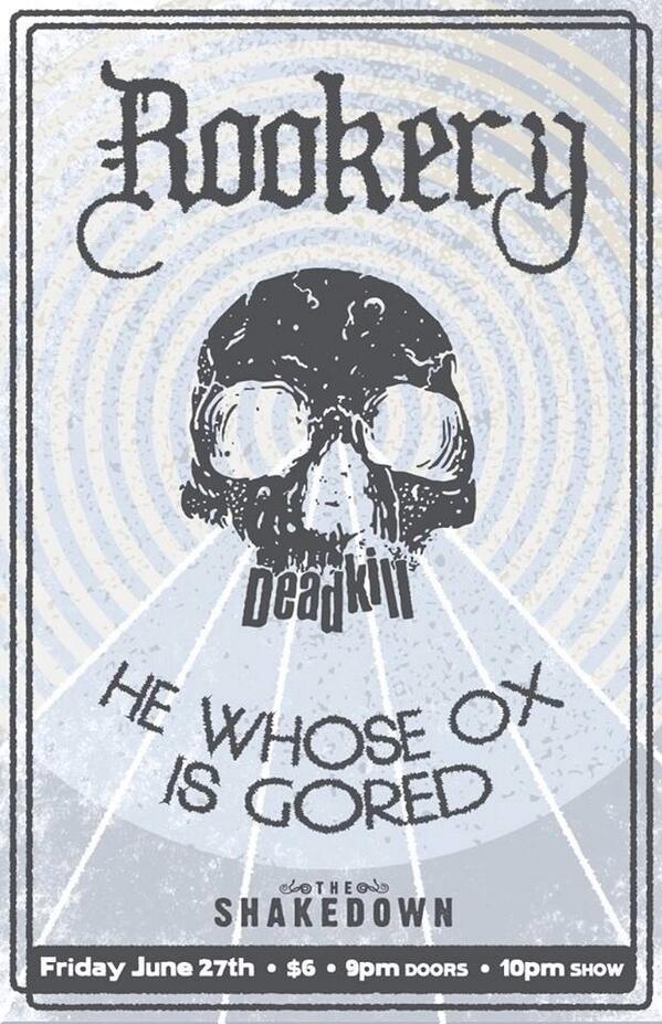 deadkillseattle's tweet photo. Deadkill pops it Bellingham cherry this Friday with some totally bitchin' bands @ShakedownBham @OxisGored http://t.co/pBka688M01