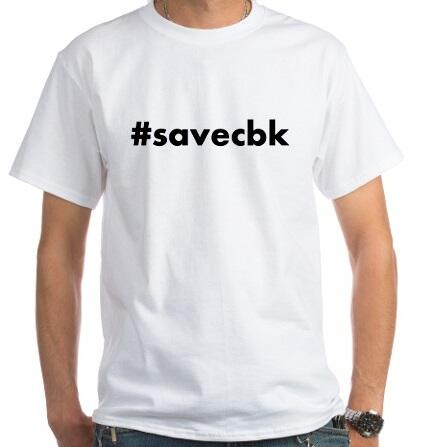 KarsonKennedy's tweet photo. Today's a sad day. RT @karsonwithak: Our listeners are the absolute best, just got sent this. #savecbk #tshirt http://t.co/bNhpVVAema