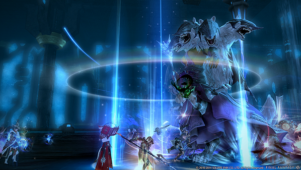 FFXIVhub's tweet photo. #FFXIV #FF14 "Defenders of Eorzea": patch 2.3 website http://t.co/ER9SWTQSUe ~ http://t.co/1ioUmdB7p1