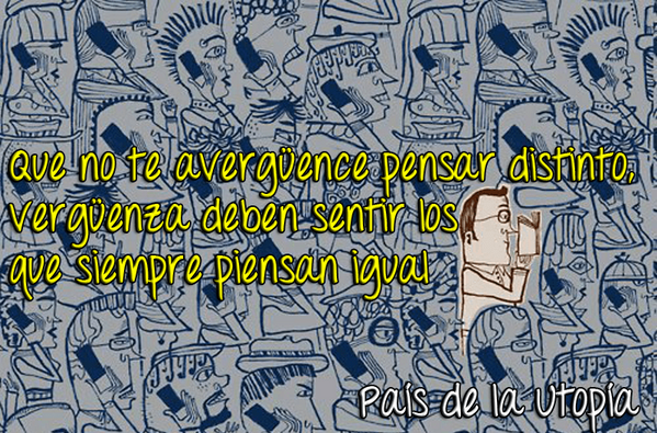 subversivos_'s tweet photo. Que te critiquen por ser diferente, es mejor a que te comparen porque te volviste igual ... http://t.co/KqrmgwzEUQ