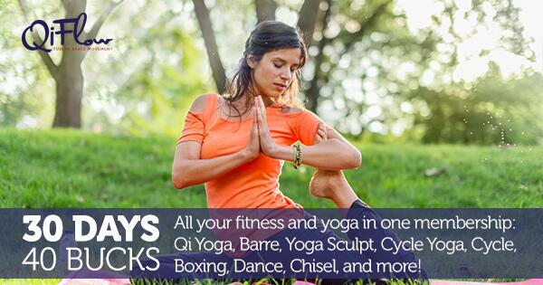 QiFlowFusion's tweet image. Experience CycleYoga, Barre, POWER workouts, KnockOut, CHISEL, and more! 30 days for $40 bit.ly/RtQcyB