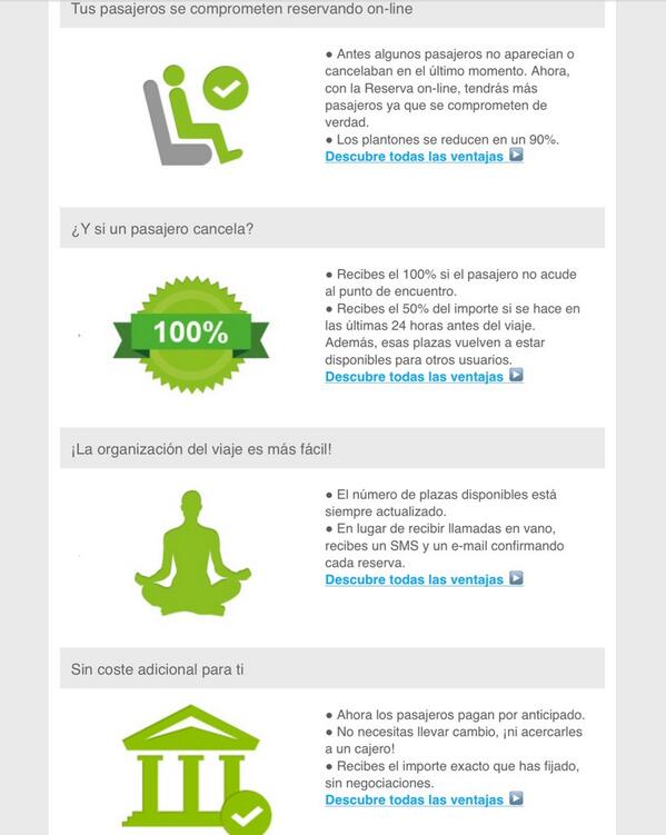 Me encantan todas las mejoras de <a href="/blablacar_es/">BlaBlaCar España</a> #blablacar !