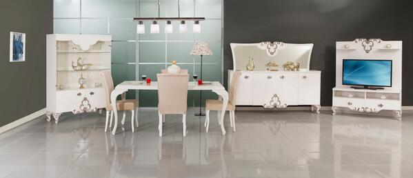 Modalife's tweet photo. #Mobilya'da Türkiye Markası #Modalife ! Perla Yemek Odası Sizleri Bekliyor... http://t.co/Cp6f4mjSe7 http://t.co/YjG7339MXZ