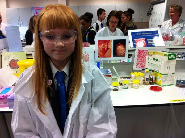 MHAHealth's tweet photo. Finding out about the work that goes on in the labs at CMFT Open Day http://t.co/pqWv4SLiVm