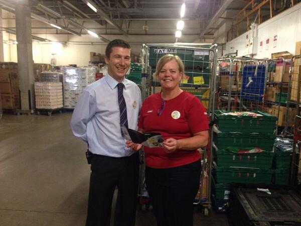 Values award for spotting a shoplifter while working on the meat counter,  recovered over £80 of stock <a href="/WalshMandy/">Mandy Walsh</a>