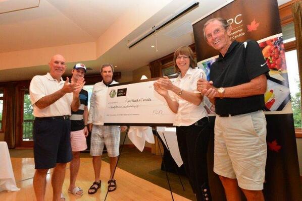 LakesideBeSmart's tweet photo. Lakeside enjoys an excellent day at the annual  FCPC Golf Day Carity event for Food Banks Canada at Blue Springs Golf http://t.co/aH03GLvQsW