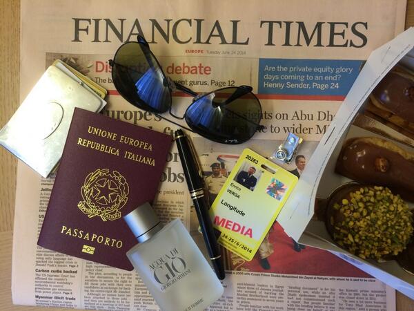 UN_satisfactory's tweet photo. The real caption anyone? “@EnricoVerga: Survival kit for geopolitical analyst abroad http://t.co/yN35YX7jc8”