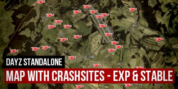 Dayz Standalone Loot Map Dayztv On Twitter: "#Dayz: Loot Map Updated With Crashsites! Exp. & Stable  (3 Spawns Per Restart) Http://T.co/0Irxw9Hpju Http://T.co/Of6A2Bwzhy" /  Twitter
