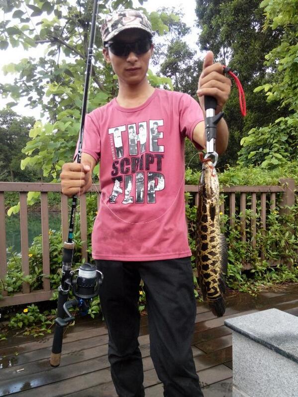 UGOFishing's tweet photo. lure fishing for snake head! BLACK MONSTER http://t.co/DNDUPaUZlK