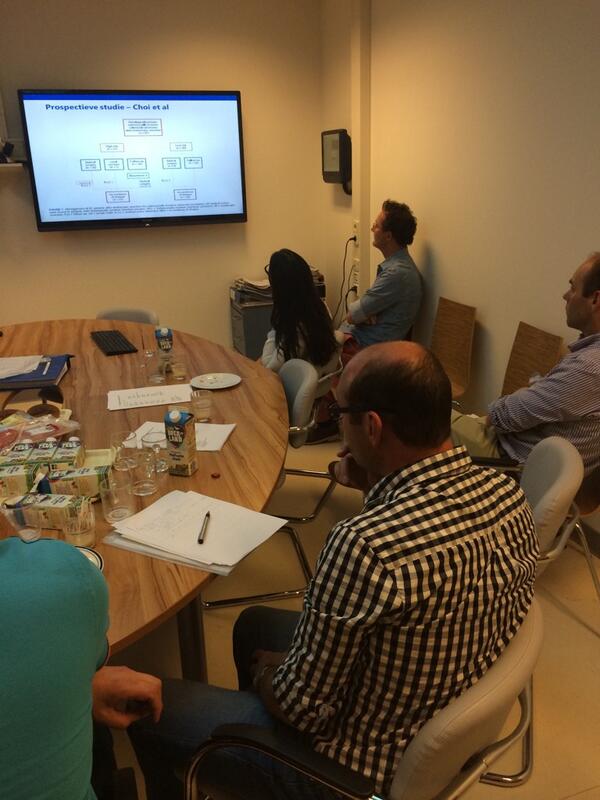 The Dutch collaborative group on endoscopic treatment of early colorectal cancer meets at the UMC Utrecht