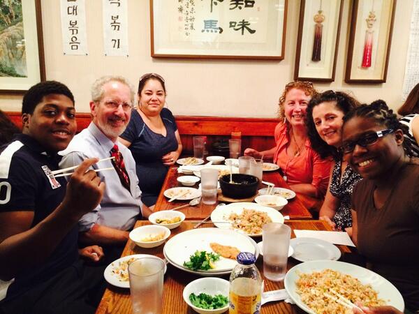 CauseEffective's tweet image. Korean Banquet to celebrate a year of successful client service!
