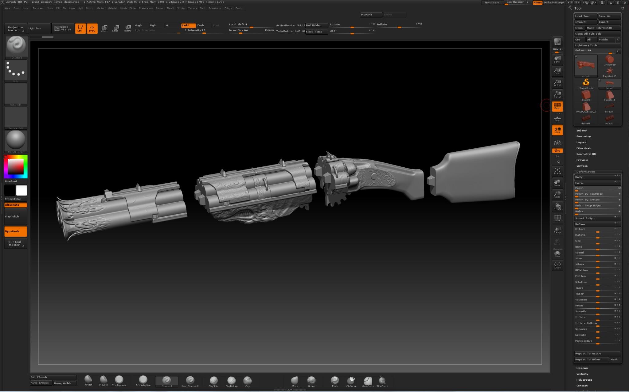 Treyarch Studios on X: Our 3D printer was hungry, so we fed it some  Blundergat renders:  #BlackOps2   / X