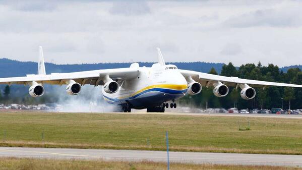fsxgetstarted's tweet image. Antonov 225 landing in Norway ! Gardermoen, Oslo - ENGM.