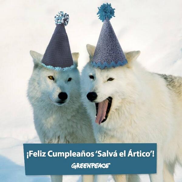 GreenpeaceArg's tweet photo. Nuestra campaña para salvar el Ártico cumple 2 años y ya somos 5 millones de defensores. ¡Gracias! #2Años5Millones http://t.co/kLFVmMBThC