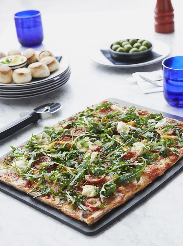 Suarez, if you ever feel like biting into a tastier Italian, try our famous Calabrese pizza. #justsaying #ITAvsURU