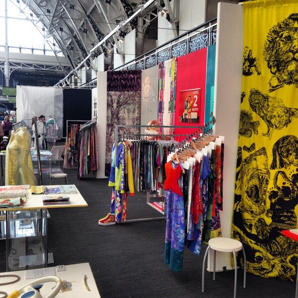 ppp_jo's tweet photo. @eca_edinburgh textiles stand T8,New Designers, business design centre, islington.Open Thursday-Saturday come see us http://t.co/MYrNnNl4MN