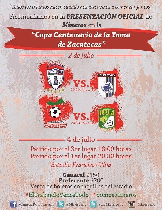 Listos para apoyar a nuestro equipo <a href="/MinerosFc/">Mineros de Zacatecas</a> <a href="/MinerosdeZacate/">Mineros de Zacatecas</a> #Vamosaganar, donde van a vender los boletos?