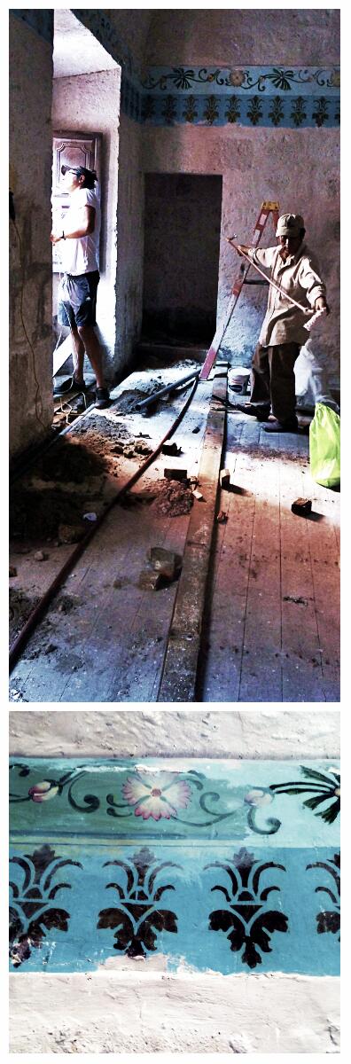 Chaqchao's tweet photo. Big changes mean big surprises in store at @Chaqchao!  Stay tuned and watch our progress! #design #renovation http://t.co/CBZ1esktHw