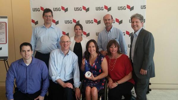 rondadwright's tweet photo. @usgcorp Alana Nichols at the IT Symposium today. Always inspiring! #USGBuildIt http://t.co/5dpkyQ1DME