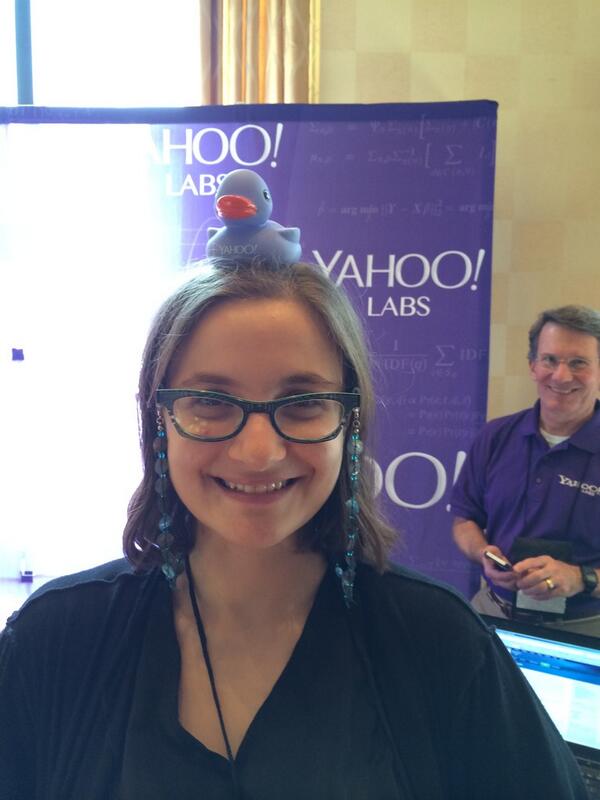 YahooResearch's tweet image. Looking good! RT @nsaphra: Exploiting my flat head to shill for @YahooLabs #acl14nlp