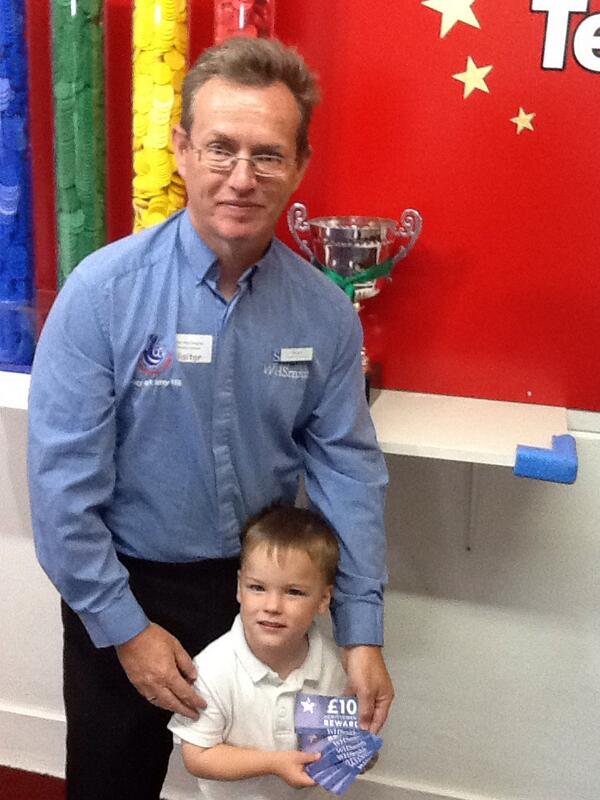 Thank you to Mr Burton (Jackson's Grandad) &amp; WHSmiths for the £150 charity voucher donation for the school #WHSmiths