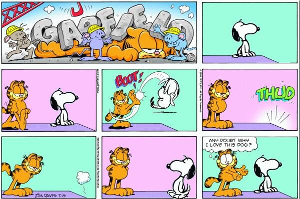 vizinhell's tweet image. I like snoopy and Garfield