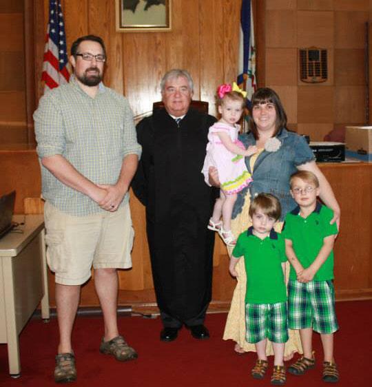NeccoKids's tweet image. Congrats to the Goldsberry family on their new members, Olivia &amp;amp; Clayton! You can build families. #Foster2Adopt