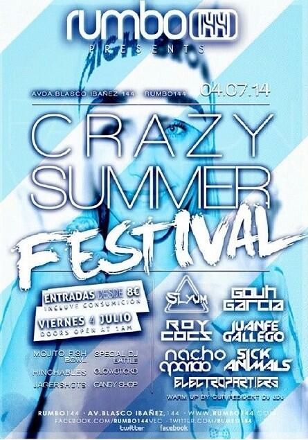 electropartiers's tweet photo. ESTE VIERNES 4 DE JULIO RUMBO 144 CELEBRA SU CLOSING SUMMER PARTY!   ENTRADAS DESDE 8 EUROS CON CONSUMICIÓN! http://t.co/QseWpzV6Le