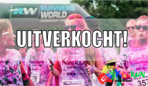 KleuRUN's tweet photo. De KleuRUN 2014 is UITVERKOCHT!! http://t.co/IQXDKcX2NR