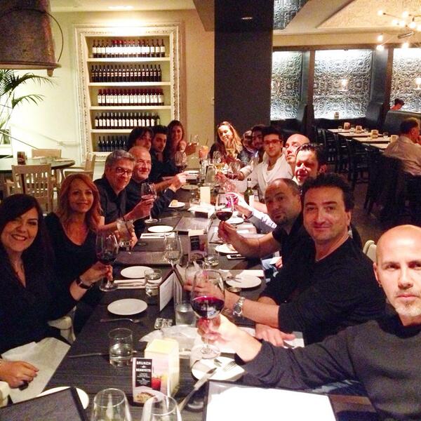 piero_barone's tweet photo. Birthday dinner... IL VOLO'S FAMILY 
Love u all http://t.co/tEhGF0c3aG