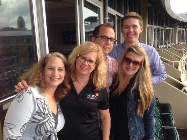 WorkSquared's tweet image. We #LoveLansing and the @LansingLugnuts!